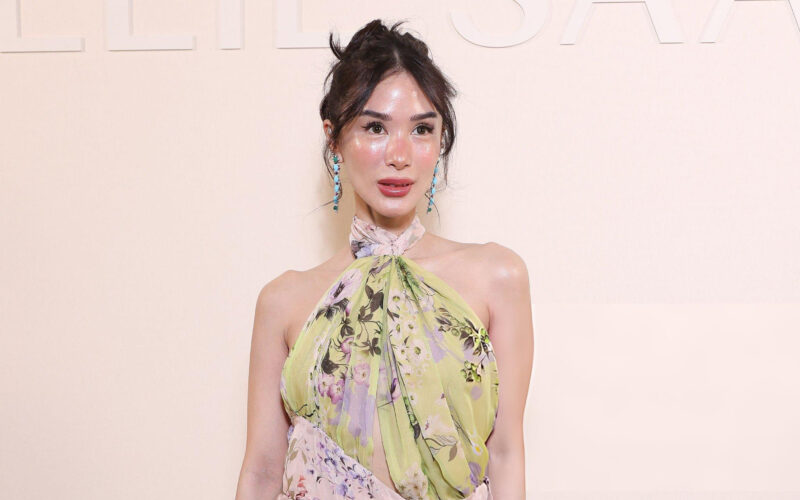 Heart Evangelista at Elie Saab Haute Couture Fall/Winter 2026/2027 during Paris Fashion Week